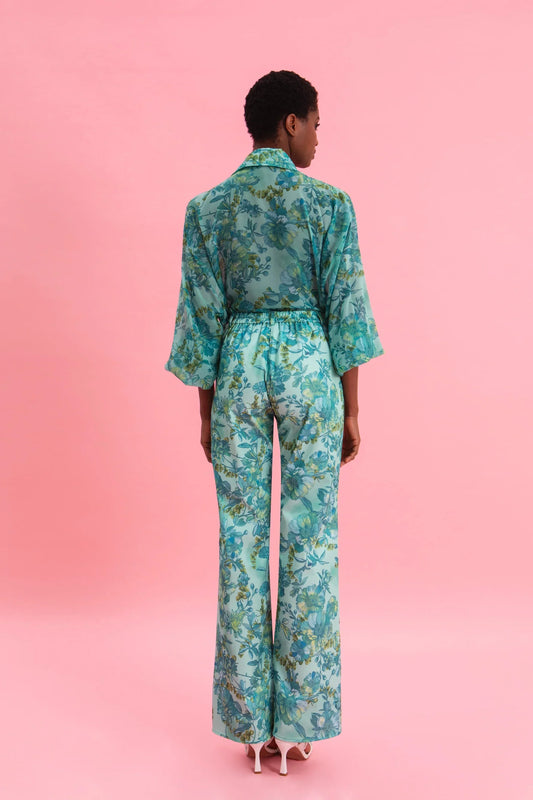 Botanical Breeze Cotton Pants