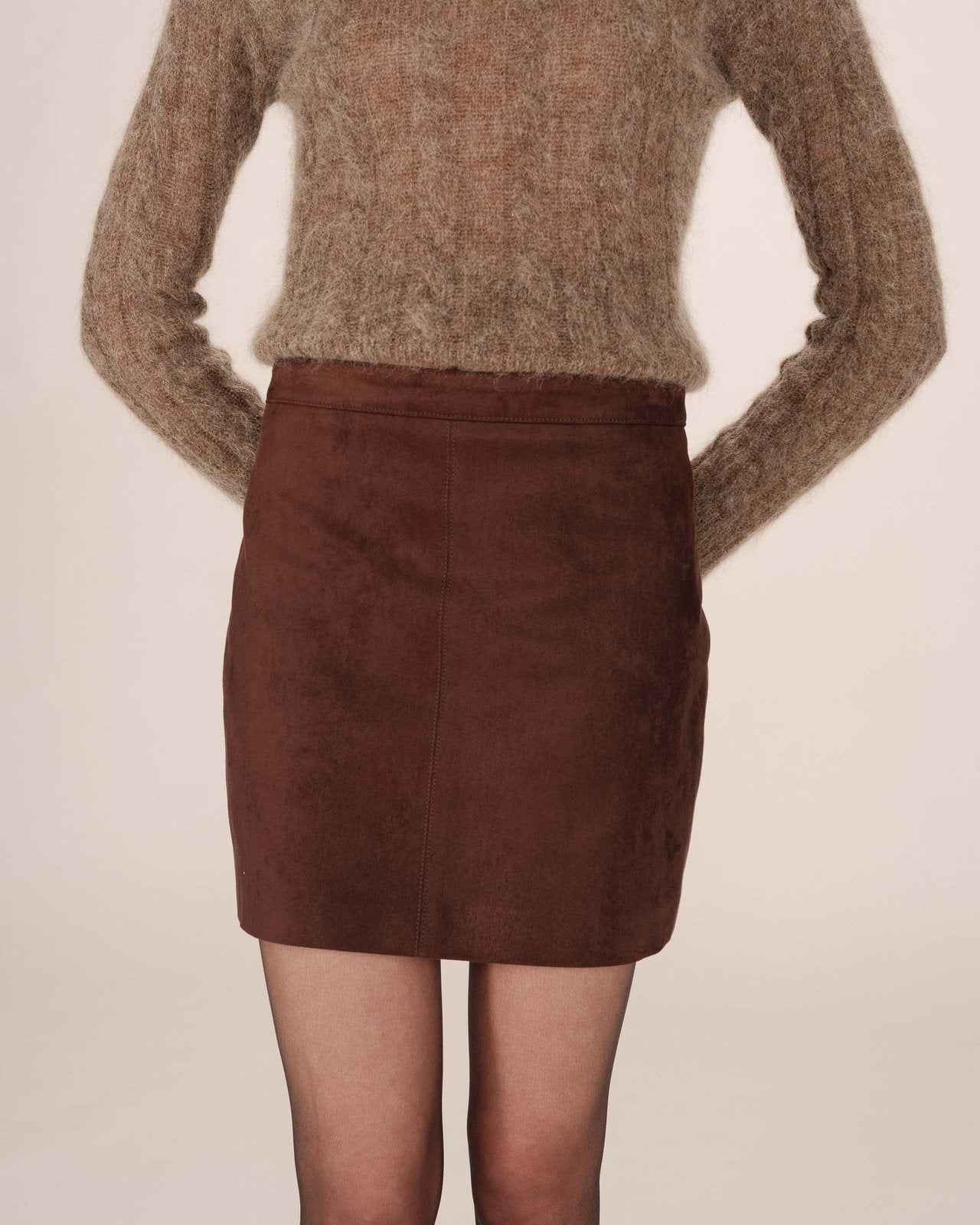 JUPE CHOCOLAT SURPRENANTE