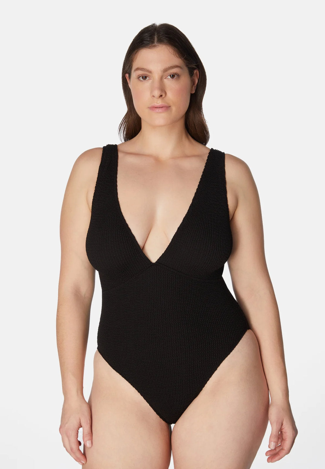 SWIMSUIT LIQUORICE ARIEL