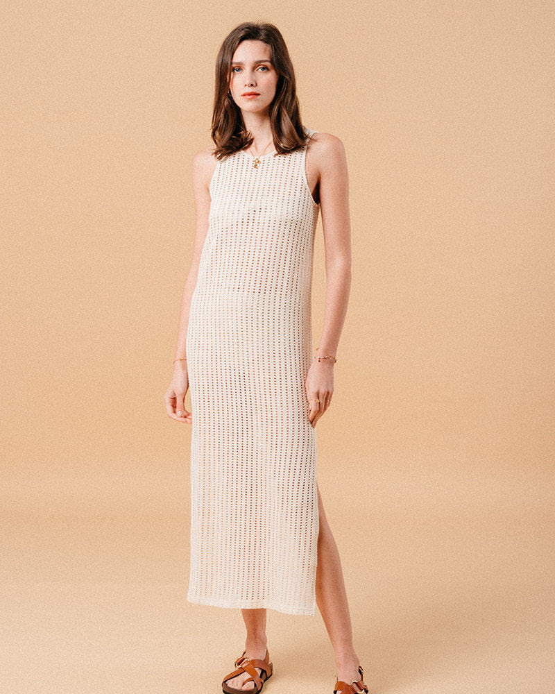DRESS BEIGE MUSC