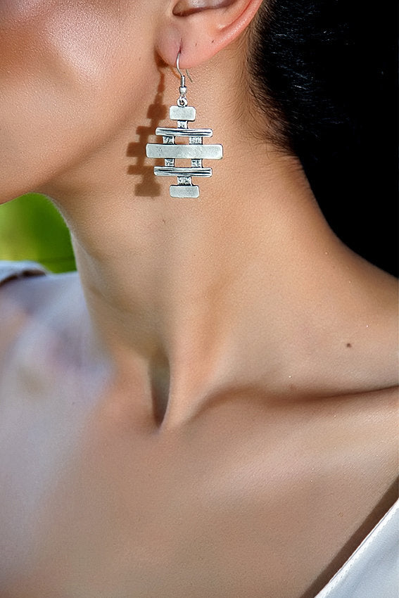 EARRINGS SILVER LIRYA