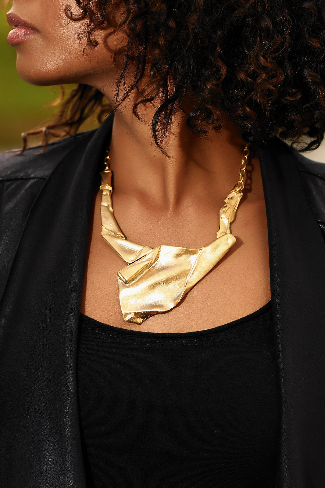 NECKLACE GOLD IRIDA