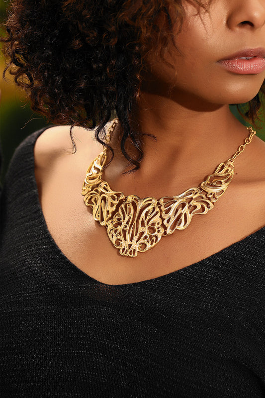 NECKLACE GOLD LUMINA
