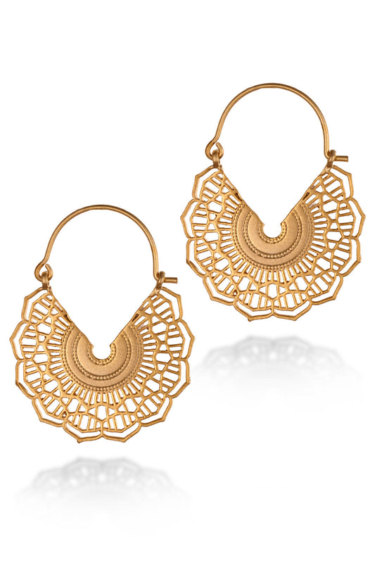 EARRINGS GOLD LUZ