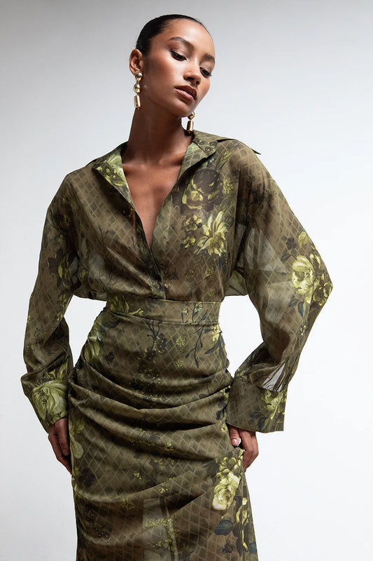 Aveline Oversized Shirt EVELEYA
