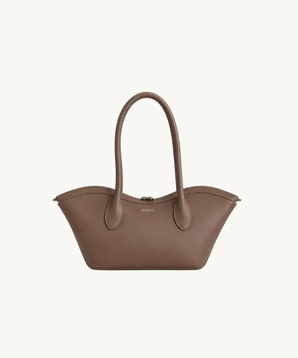 Bisou Small Espresso Leather