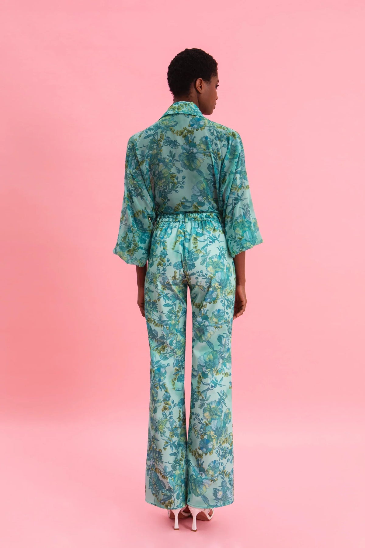 Botanical Breeze Cotton Pants