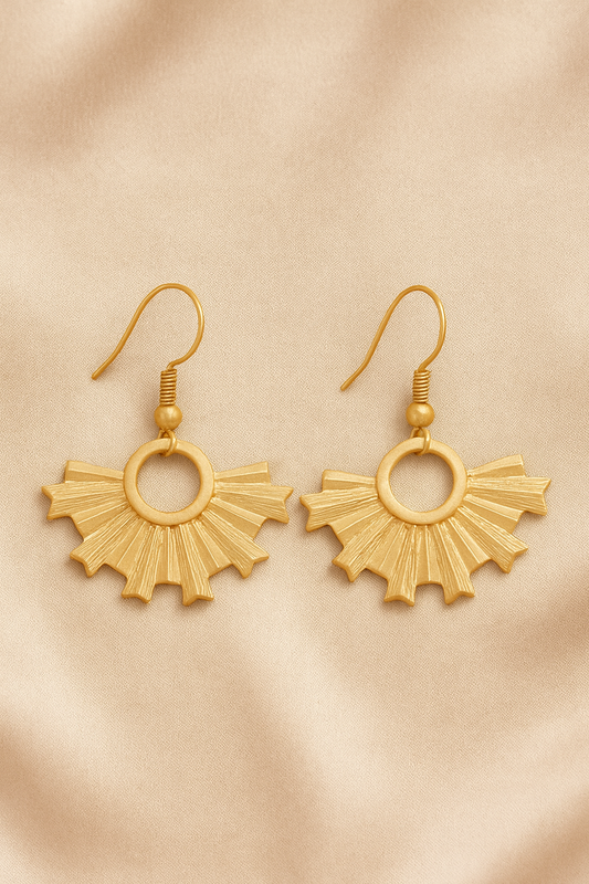 EARRINGS GOLD IRIS