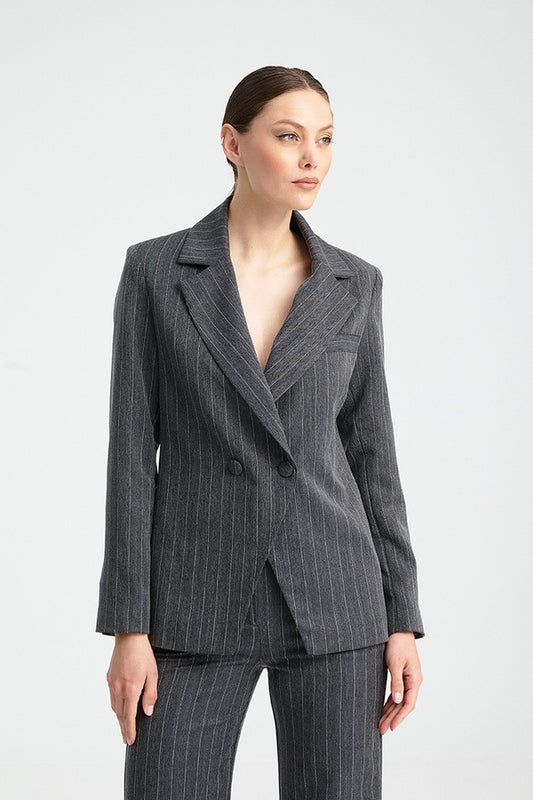 Almeda Blazer Γκρι