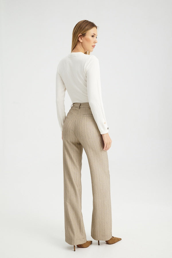 Cosette Trousers Μπεζ