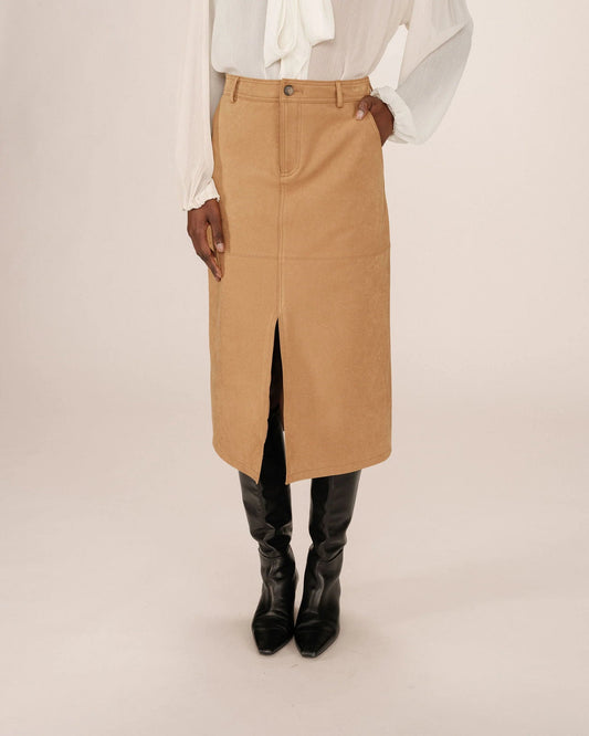 SKIRT OCRE SORRY