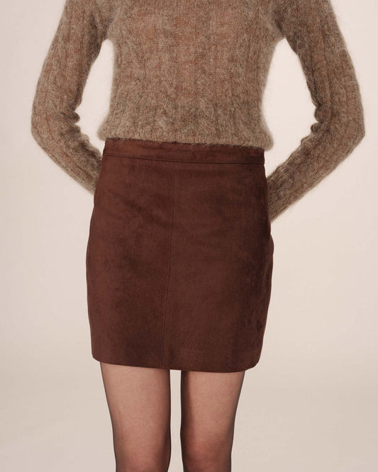 JUPE CHOCOLAT SURPRENANTE