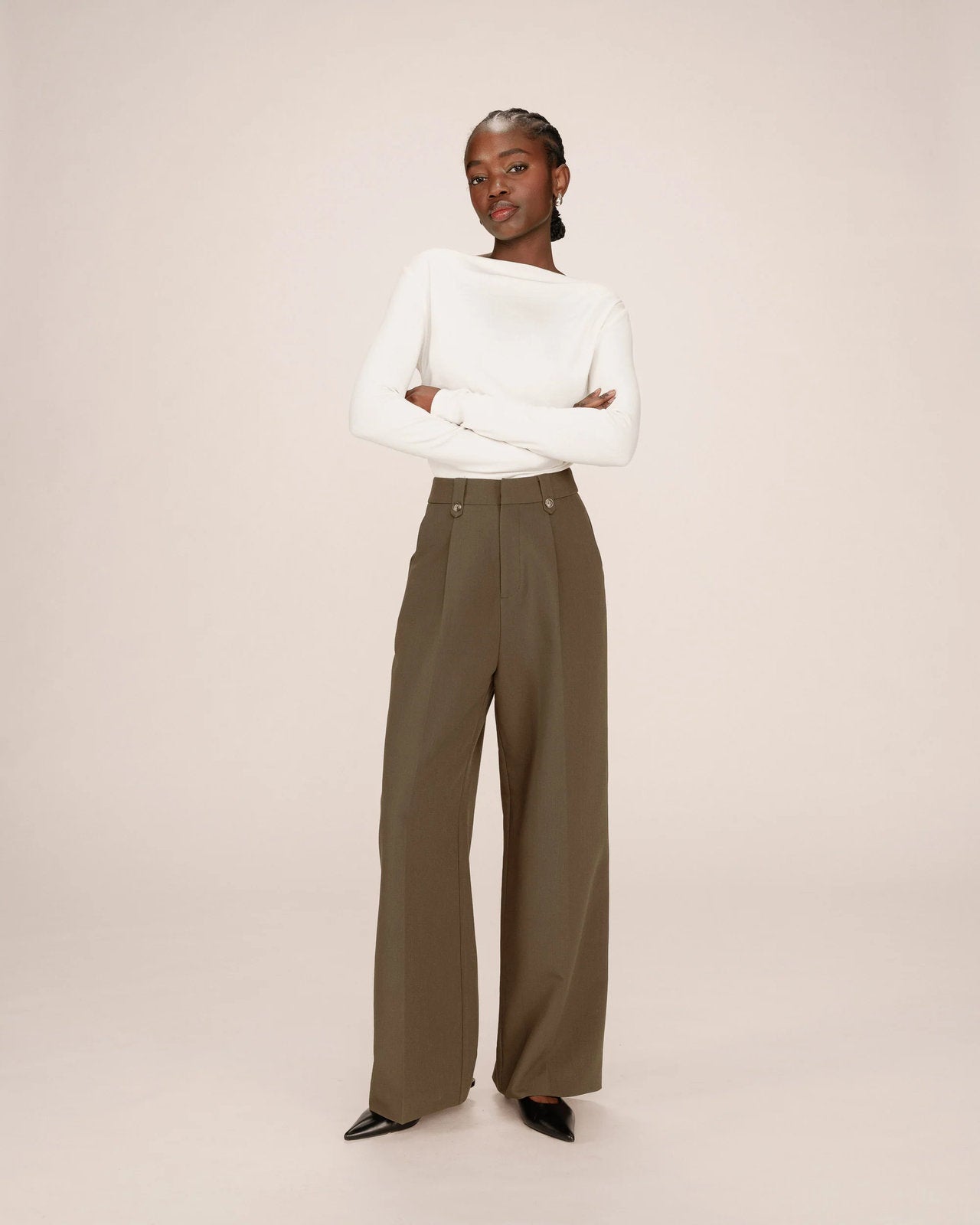 TROUSERS VERT FORET SEPTIME