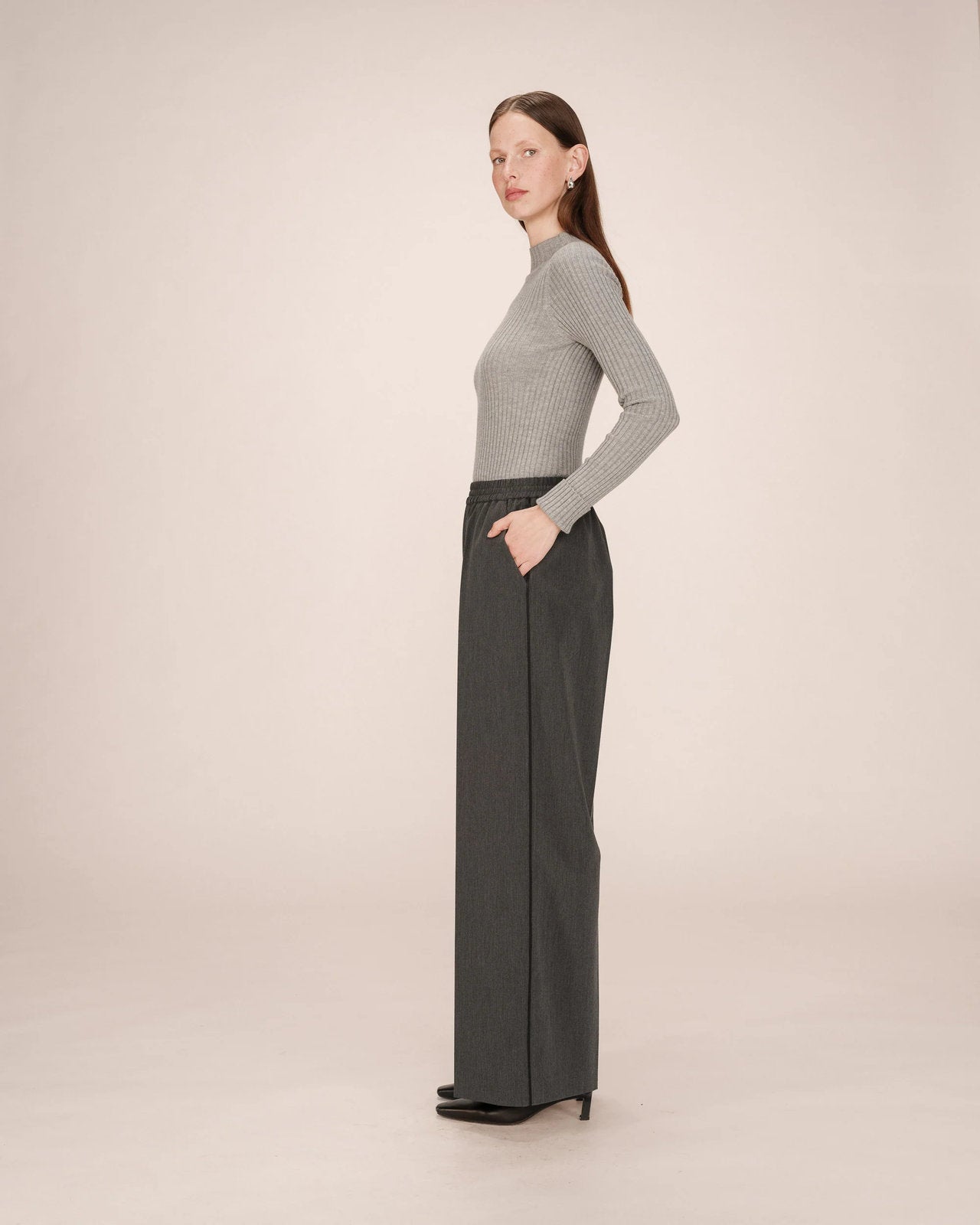 TROUSERS ANTHRACITE SWEENEY