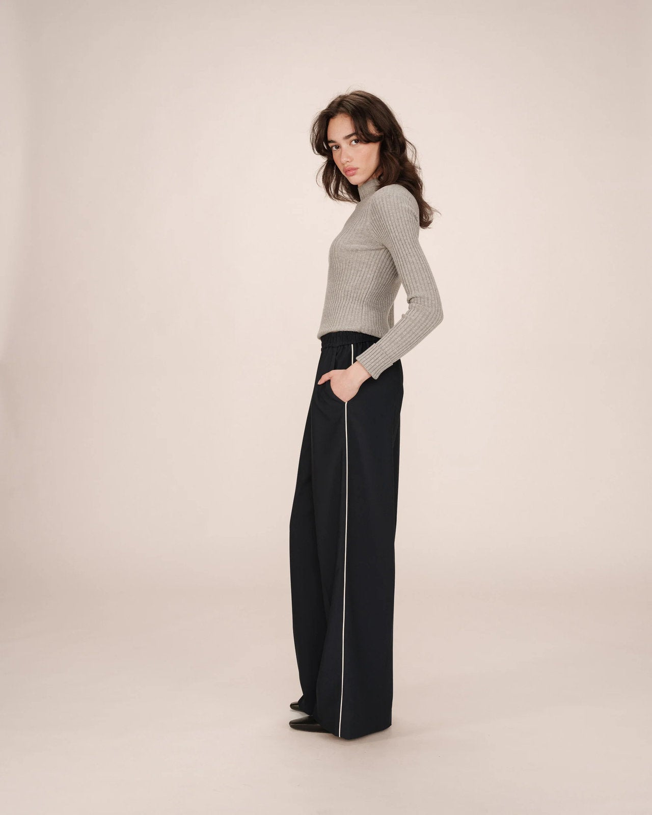 TROUSERS MARINE SWEENEY
