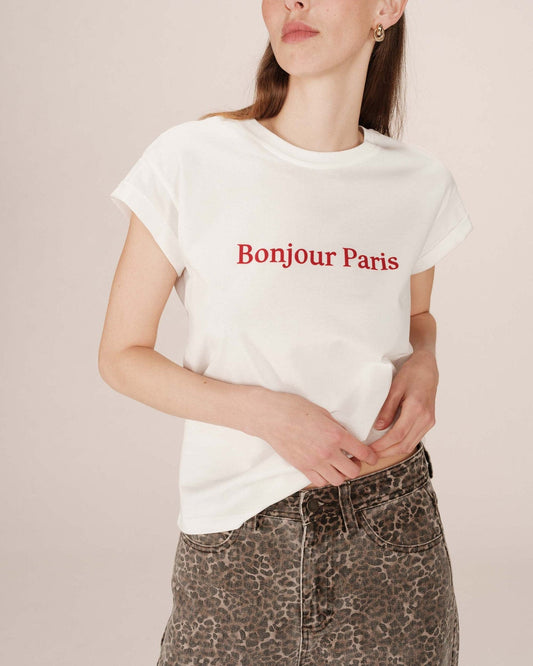 TSHIRT IVOIRE SORENTINO