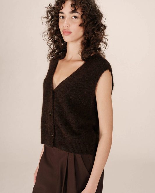 CARDIGAN CHOCOLAT SANTA