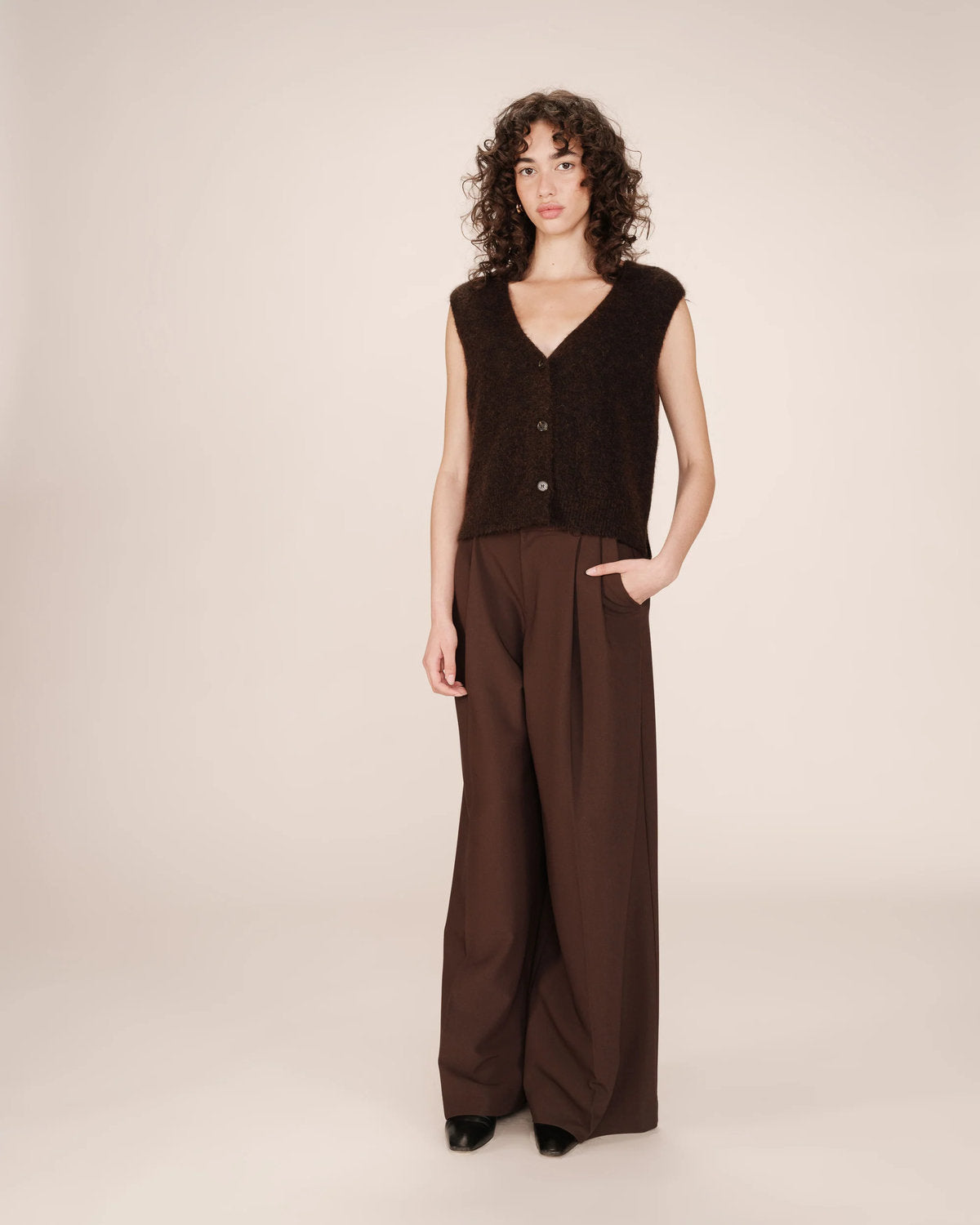 CARDIGAN CHOCOLAT SANTA