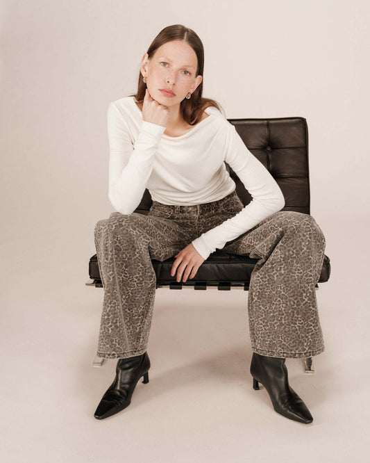 T-SHIRT IVOIRE SIOUX