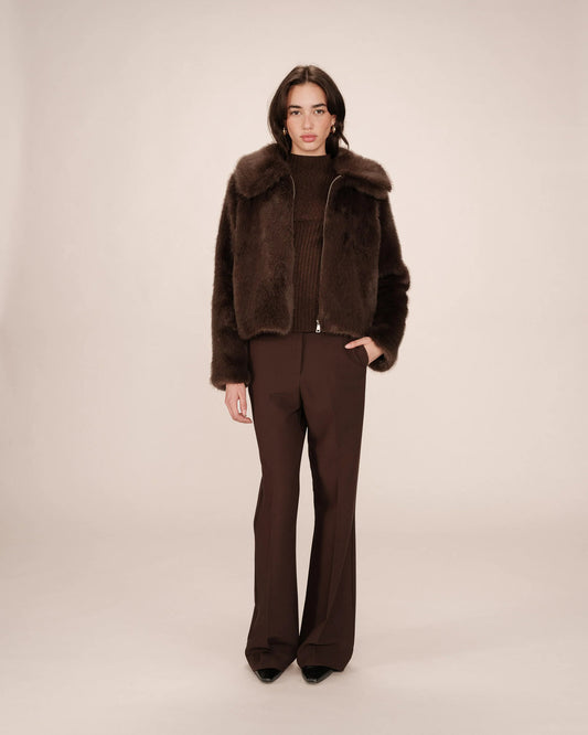 COAT CHOCOLAT SHONNA