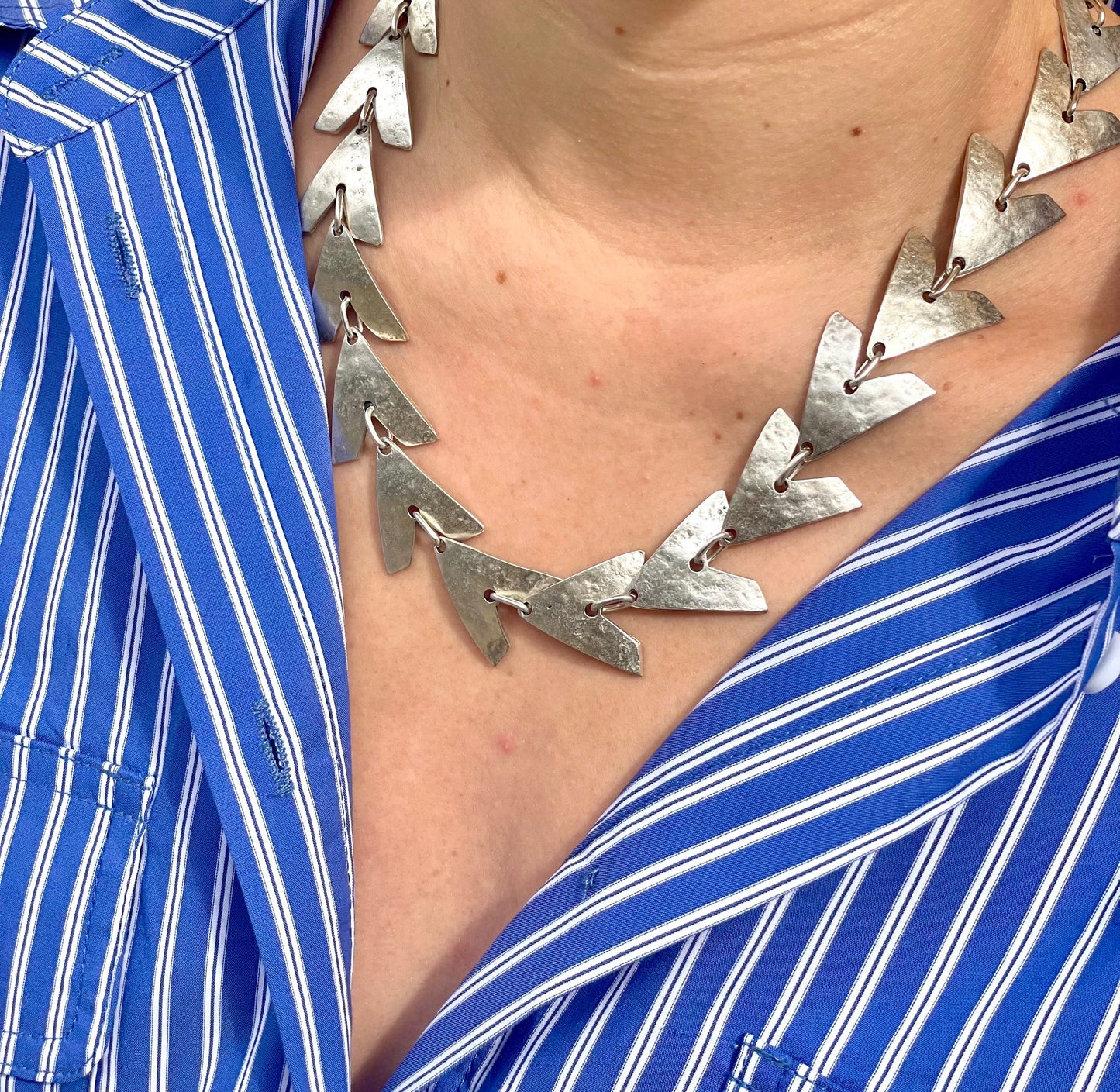 NECKLACE SILVER MELIA