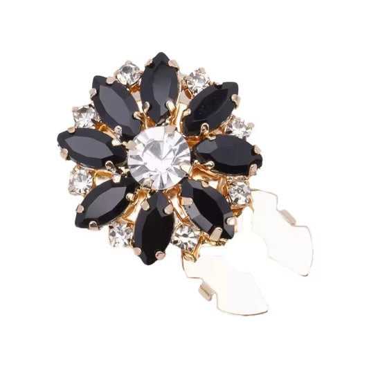 CLIP BUTTON BLACK
