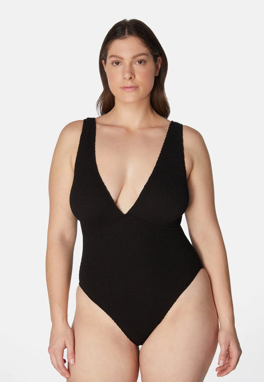 SWIMSUIT LIQUORICE ARIEL