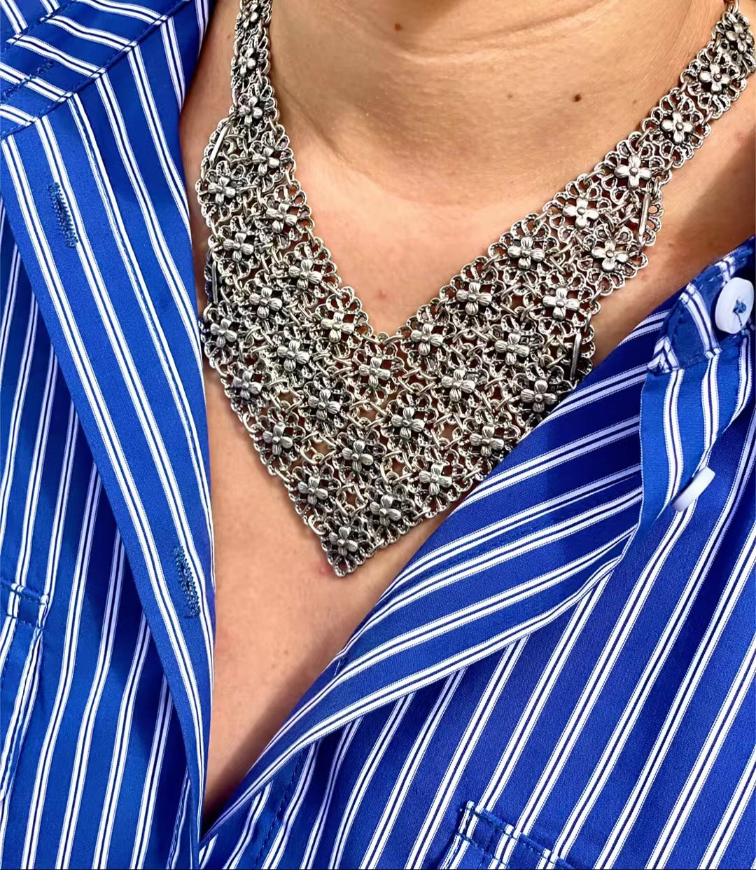 NECKLACE SILVER SOL